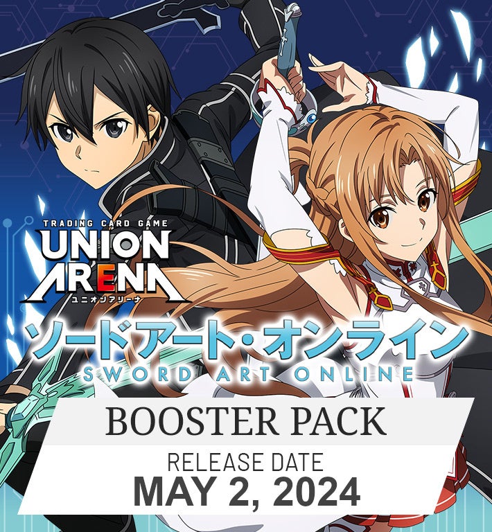 Union Arena Sword Art Online Booster Box | Calle Ocho Hype & Hobbies Union Arena Sword Art Online Booster Box | Calle Ocho Hype & Hobbies
