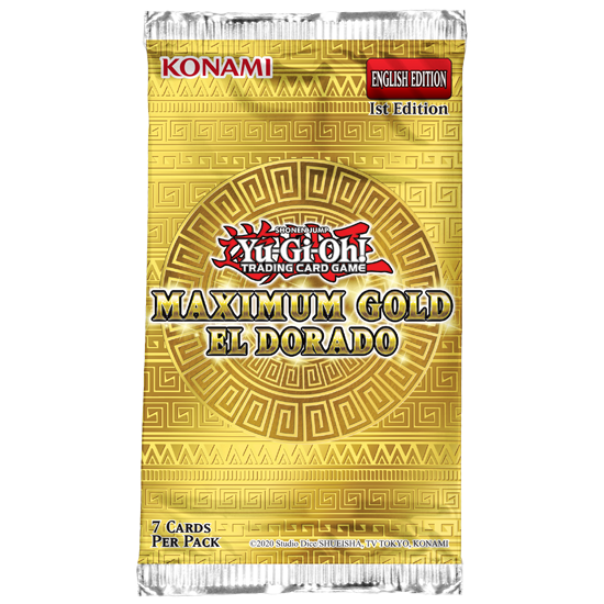 Factory Sealed Trading Card Box Yu-Gi-Oh! Maximum Gold Box Trading Card  Game - Factory Sealed 28 Card Deck - 1st Edition Yugi TCG Deck